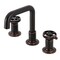 Kingston Brass KS142RKXNB Widespread Bathroom Faucet with Push Pop-Up, Naples Bronze KS142RKXNB - alternate 1